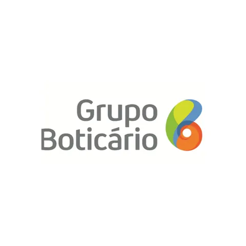 Logotipo da Grupo Boticário, cliente da Cactos Solutions