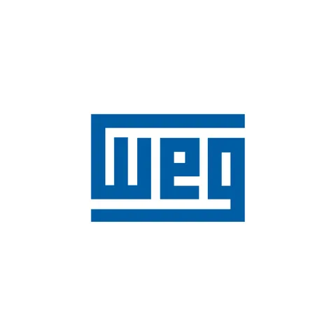 Logotipo da WEG, cliente da Cactos Solutions